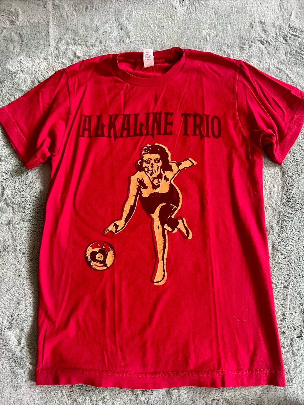 Rare Red ALKALINE TRIO Band Tee - Men's Small